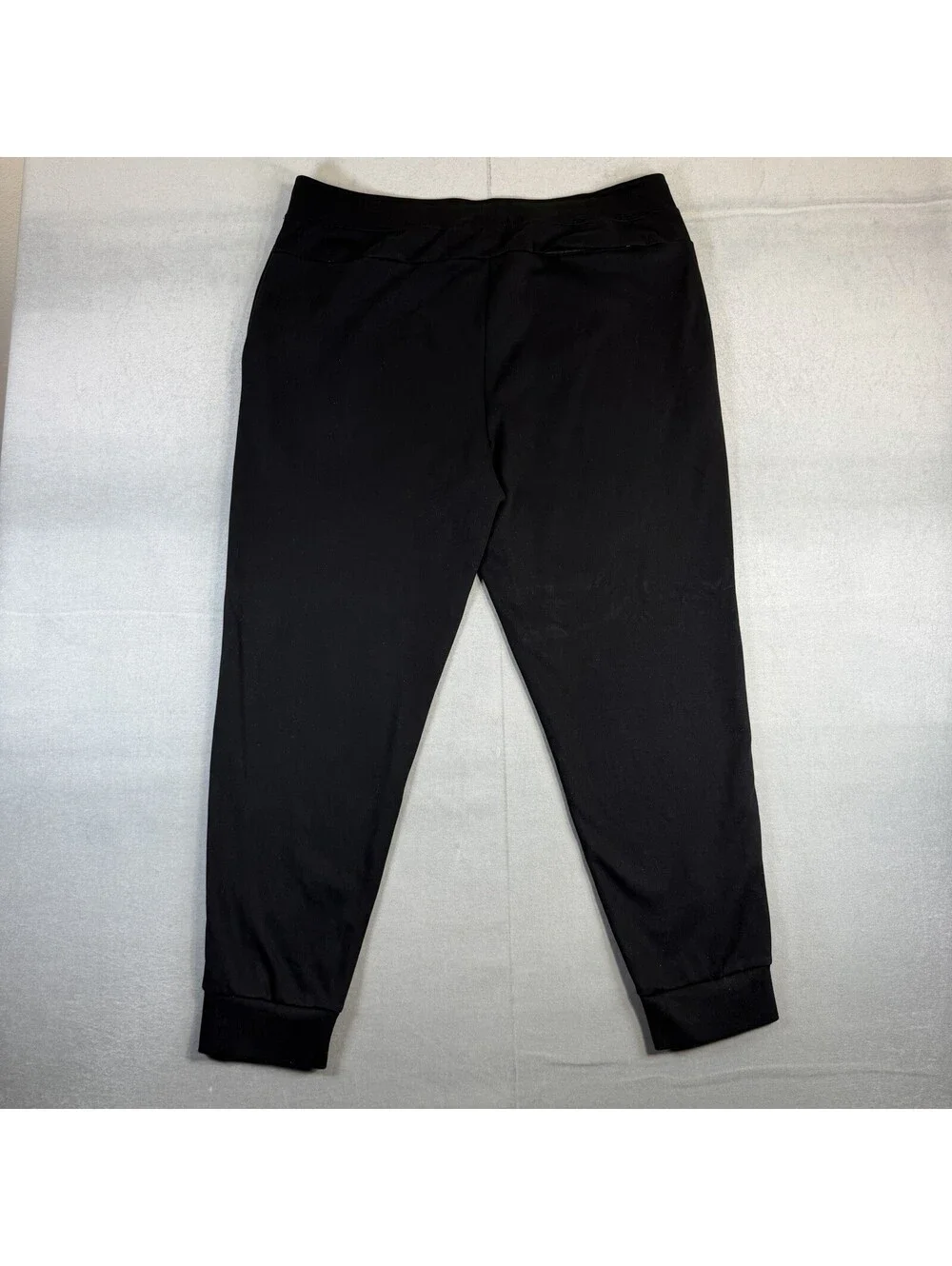 Polo Ralph Lauren Crest Double Knit Joggers Men’s XXL Black Burgundy Gold Pony